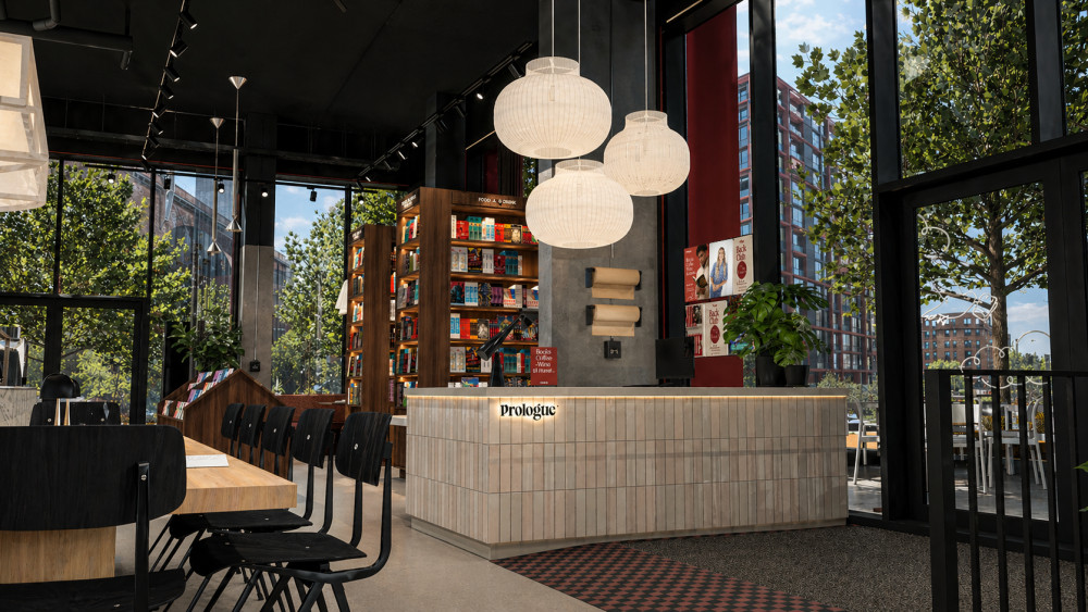 Use the arrows to navigate through the carousel and see more pictures of Prologue, the new bookshop, cafe and bar opening in Stockport town centre (Image - Prologue)