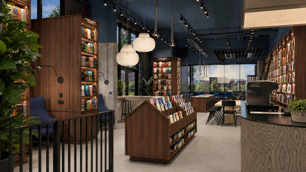 Use the arrows to navigate through the carousel and see more pictures of Prologue, the new bookshop, cafe and bar opening in Stockport town centre (Image - Prologue)