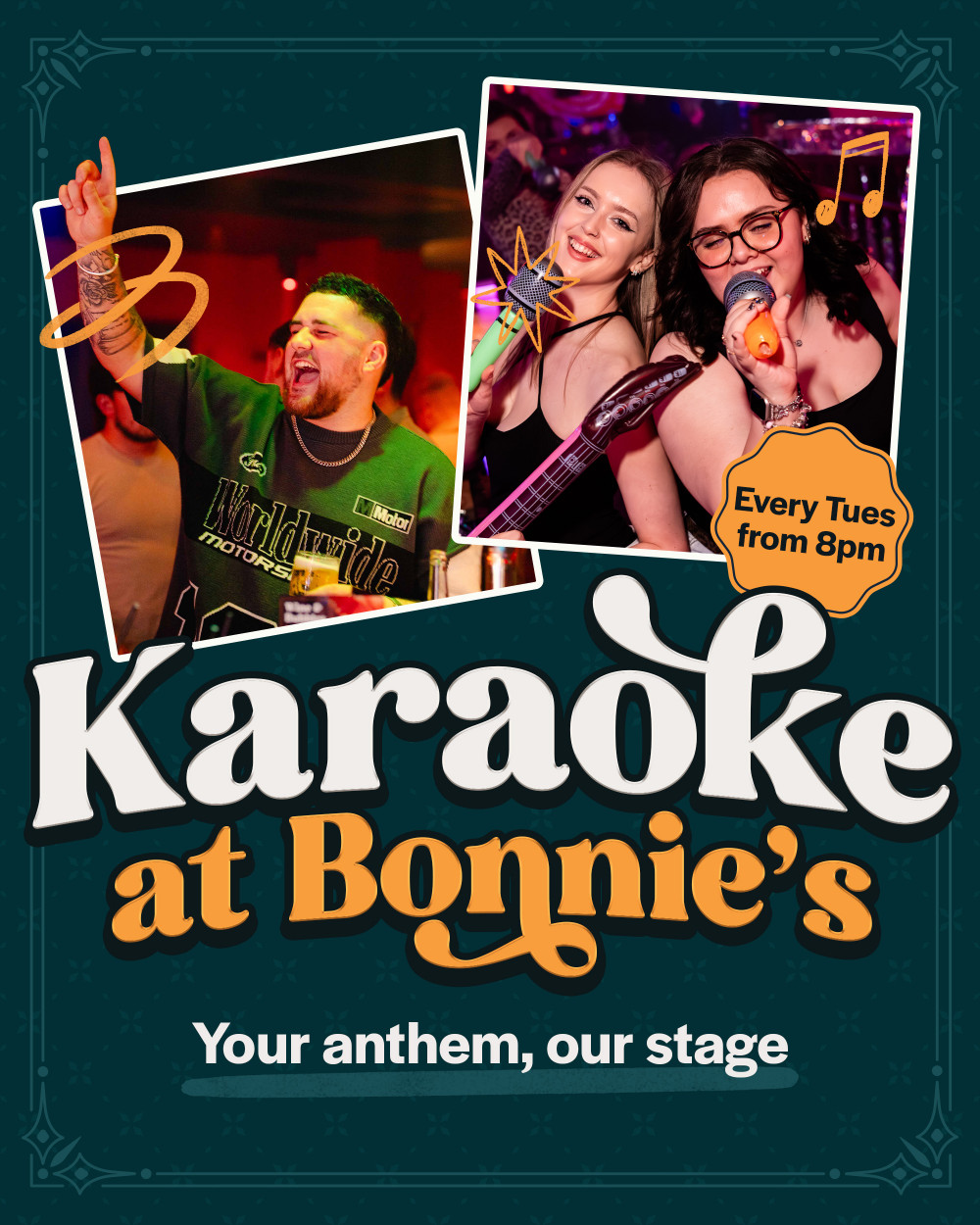 Karaoke at Bonnie's!