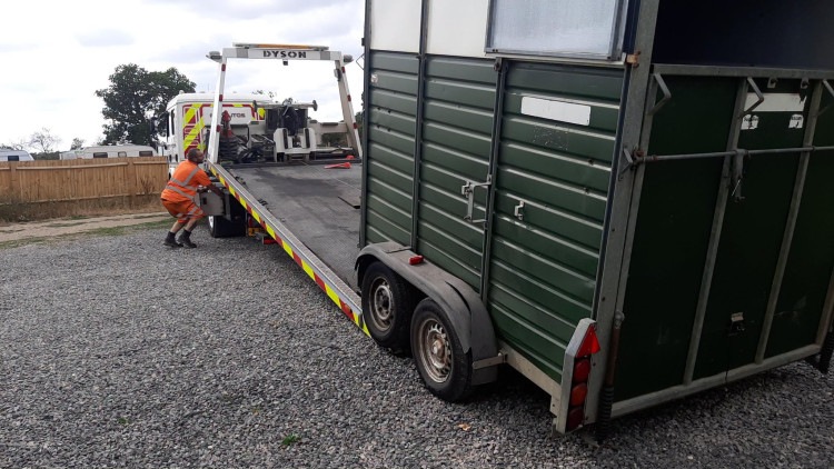  Police say reports of plant and machinery theft are rising across the rural Wells area, prompting extra patrols. (Photo: A&S Police) 