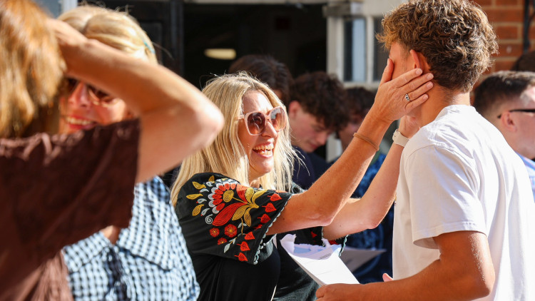 Record GCSE results achieved for the fourth consecutive year at Radnor House School (credit: Radnor House School).