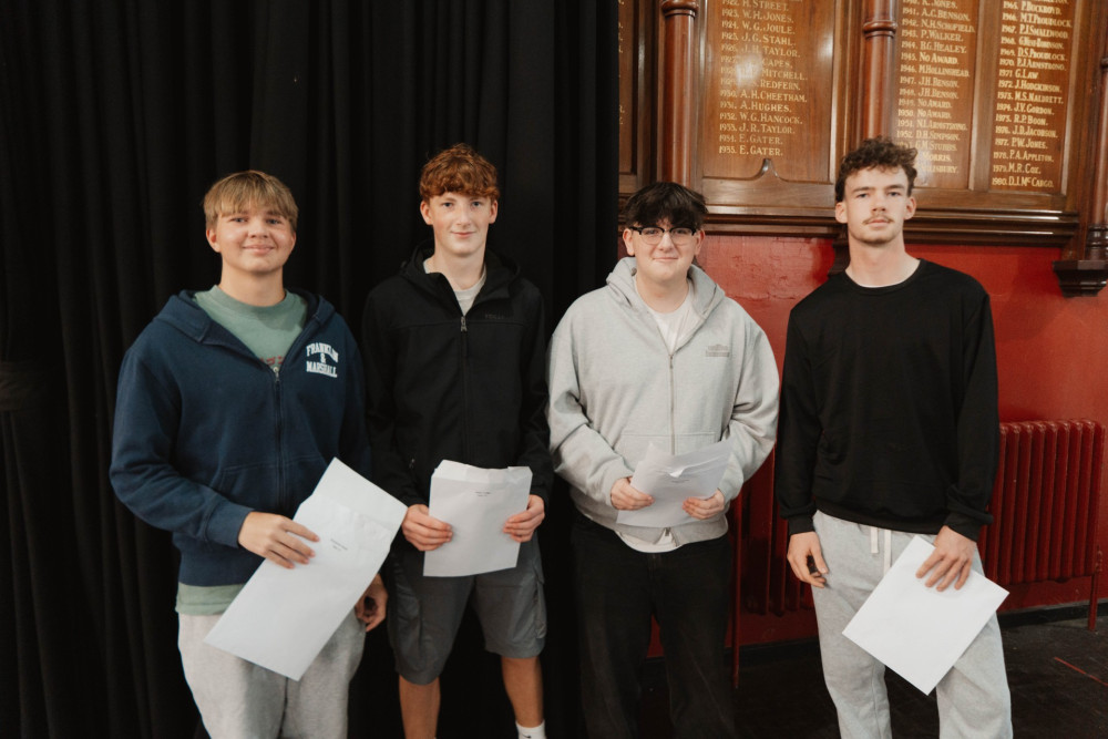 Sandbach School celebrates with 'strong' set of GCSE and Level Two results. (Photo: Sandbach School) 