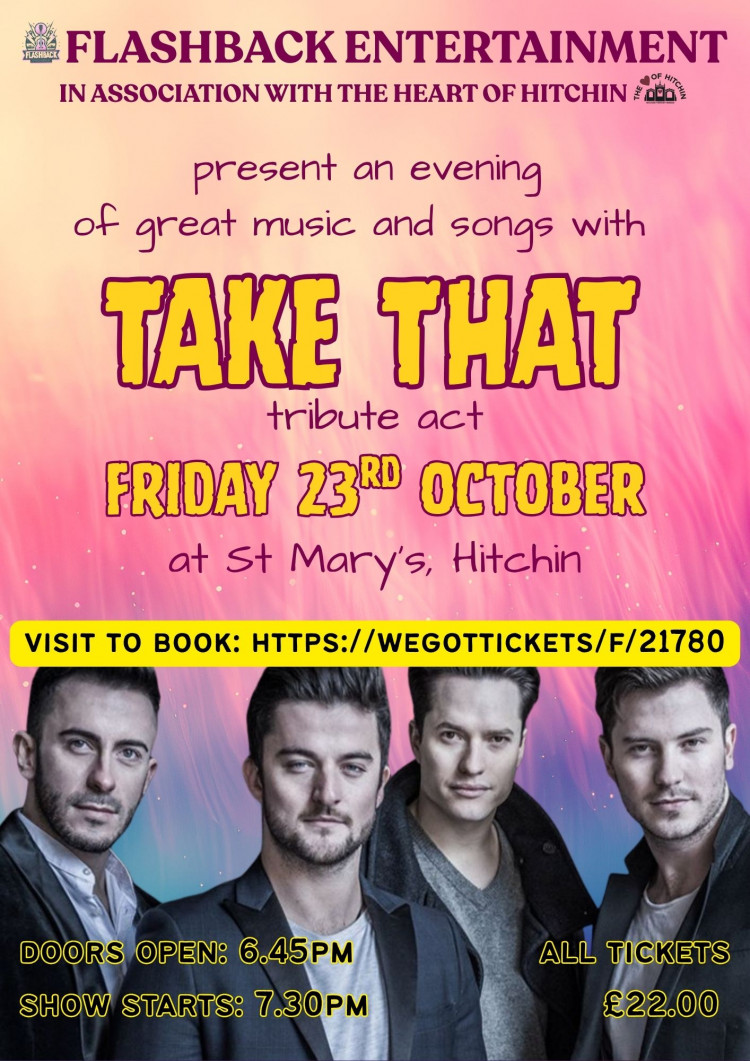 Take That Tribute at St Mary's