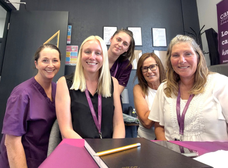 The CareYourWay Macclesfield team (Credit: Supplied)
