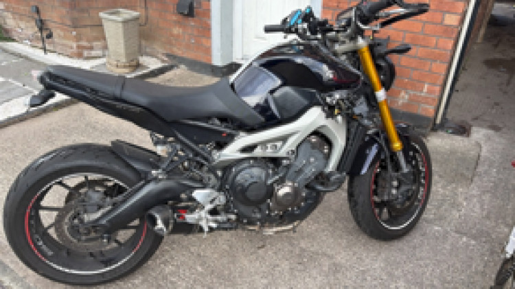 Two males have been arrested after stolen bikes were recovered from an address on the Bridge Hall estate in Stockport (Image via GMP)
