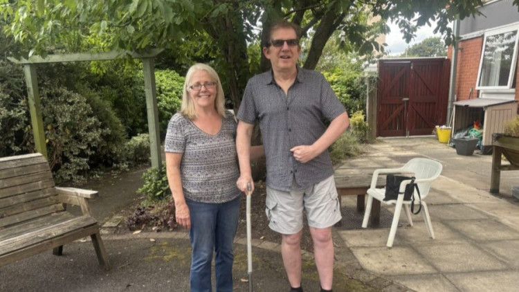 A Stockport stroke survivor is taking on a remarkable fundraising challenge in aid of the Stepping Hill Hospital ward which aided in his recovery (Image - Stockport NHSFT)