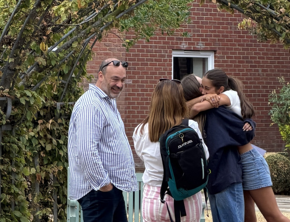 GCSE students from Oakham School celebrate exam results (Photo: Oakham School)