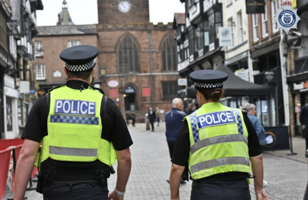 Additional police patrols will be deployed across Chester this weekend (Image: Cheshire Constabulary)