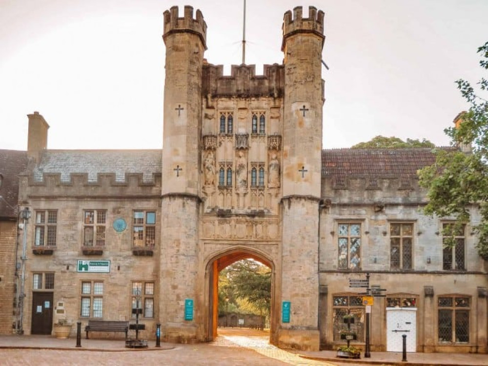  Plans have been submitted for repairs to cracked stonework at Wells' Grade I-listed Bishop's Eye using specialist conservation techniques. (Photo: Wells City Council) 