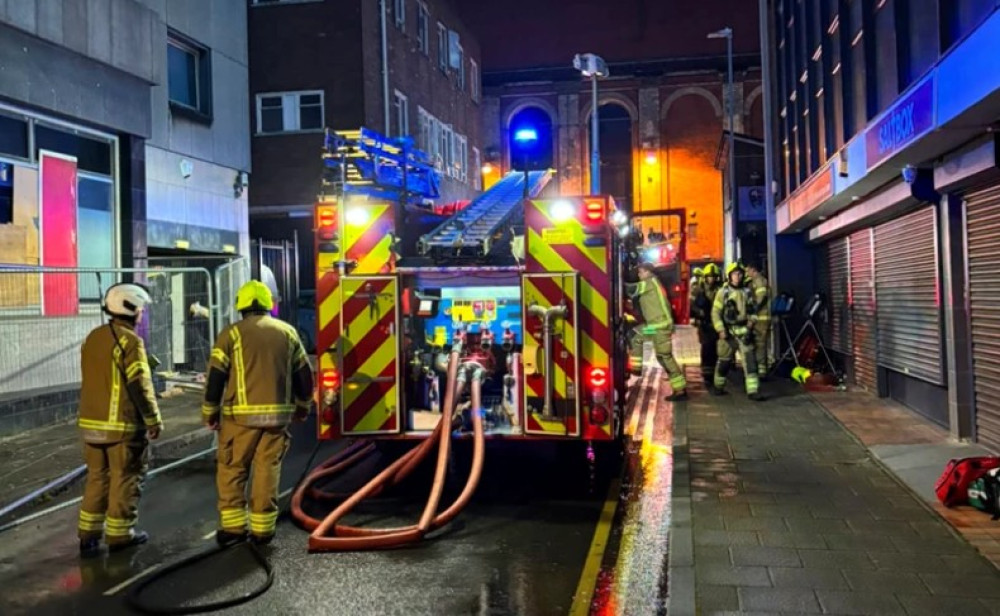 An investigation is underway following a fire on Trinity Street in Hanley (Credit: SFRS)