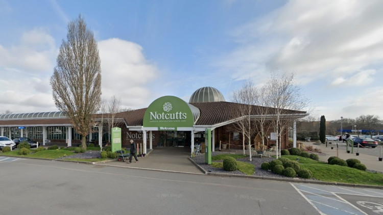 Plans have been approved for Notcutts Garden Centre (image via Google Maps)