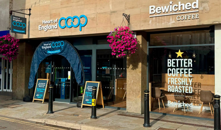 The Co-op has officially opened in Warwick's town centre (image via Warwick Town Council)