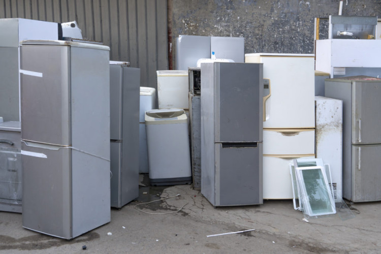Households can currently take only one fridge, freezer or cooling appliance to Somerset recycling sites. (Photo: Supplied by Somerset Council) 