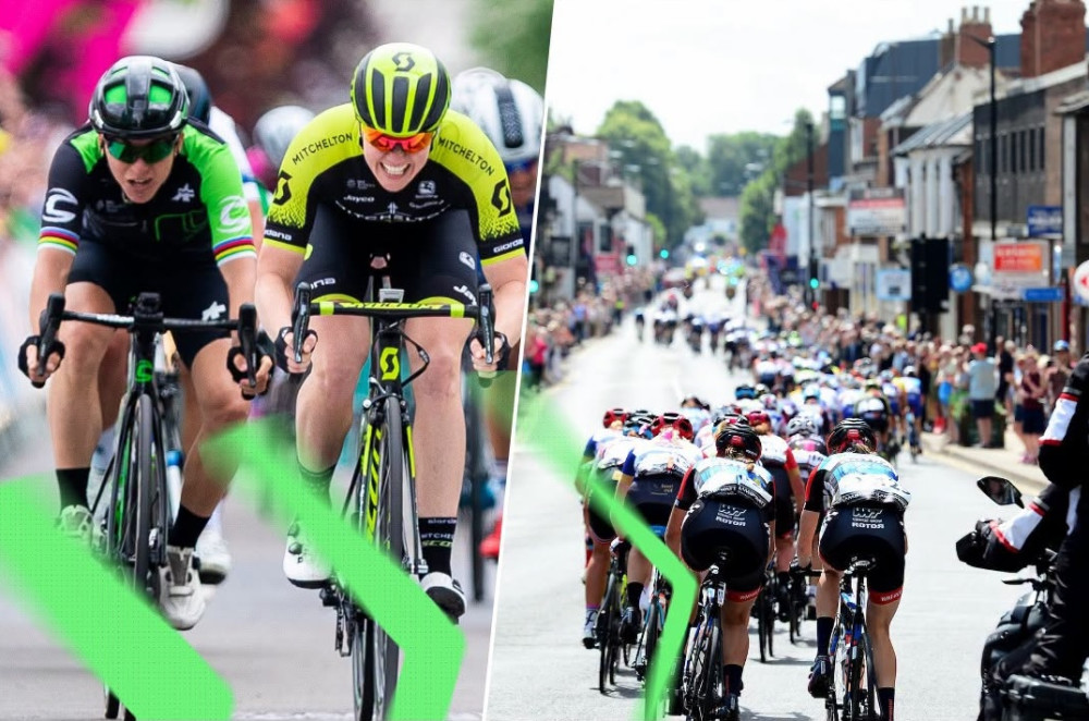 Here is where to see the Tour of Britain this weekend (image via SWPix.com / WCC)