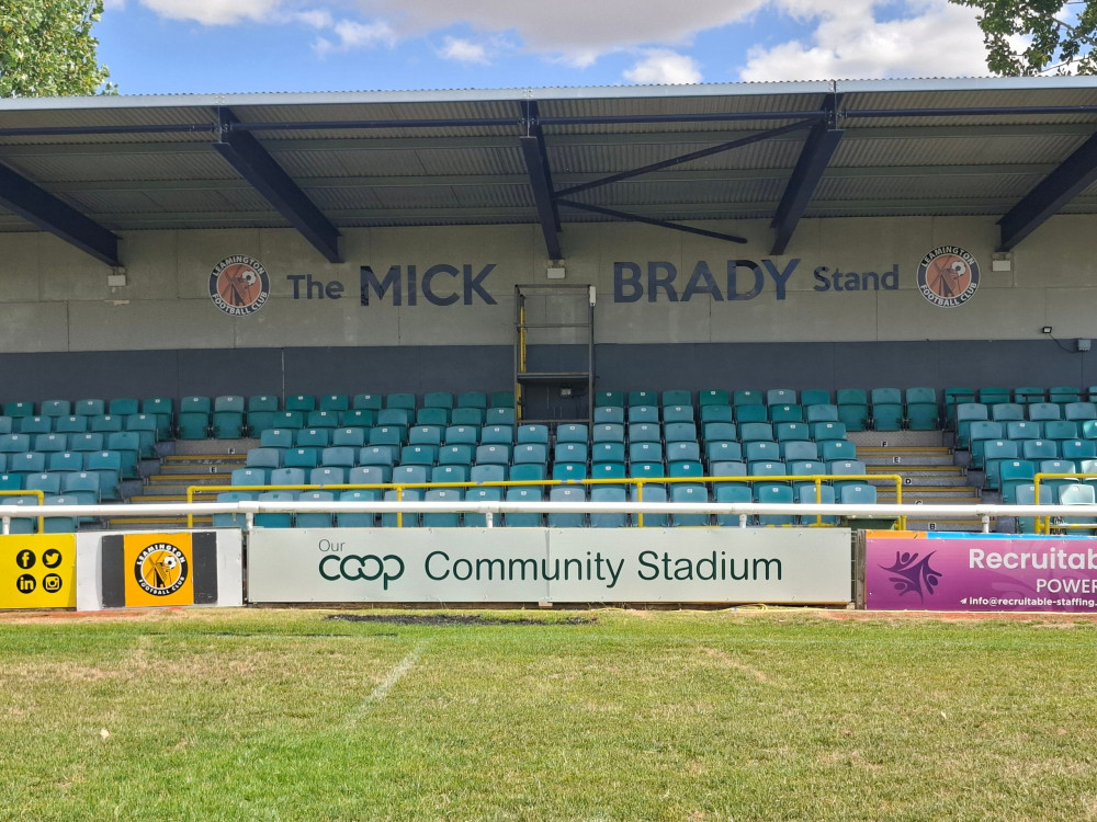 OurCoop's partnership with Leamington FC dates back to 2015 (image supplied)