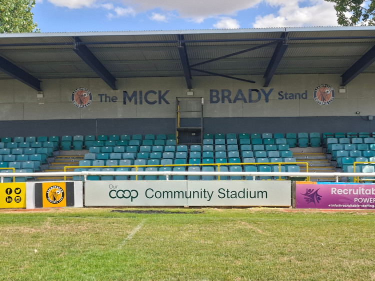 OurCoop's partnership with Leamington FC dates back to 2015 (image supplied)