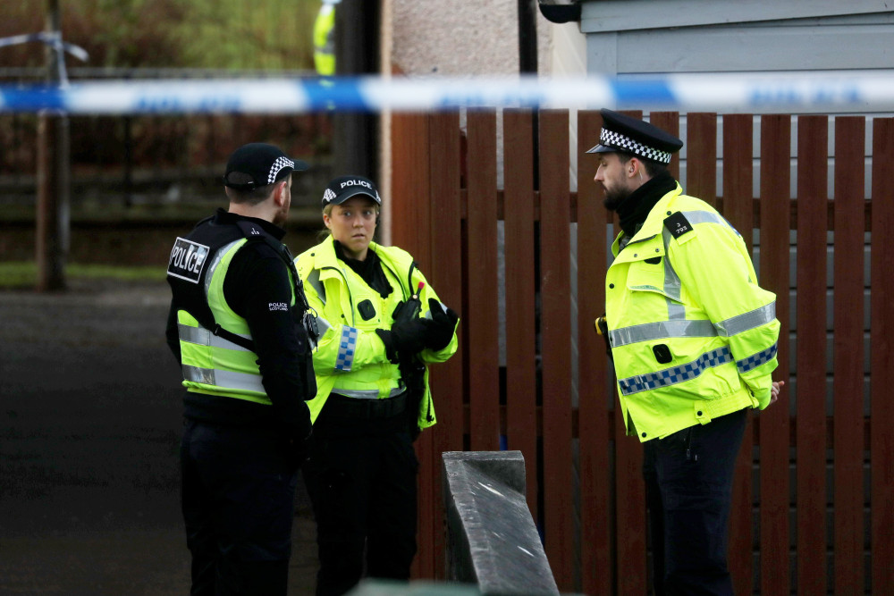 Police have raided a suspected chop shop in Cato Street, Birmingham (image via SWNS)
