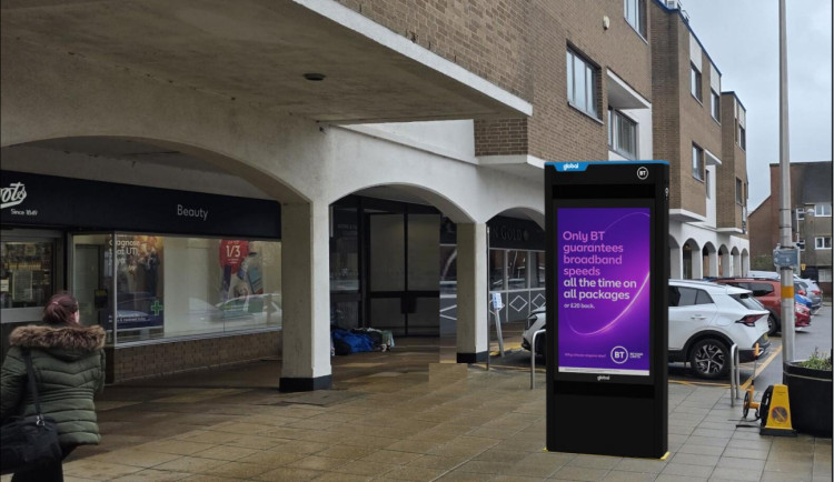The hub would have been installed on Market Street (image via planning application)