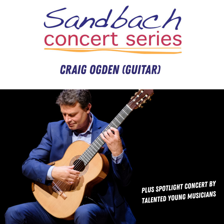 Craig Ogden (guitar) (Sandbach Concert Series)