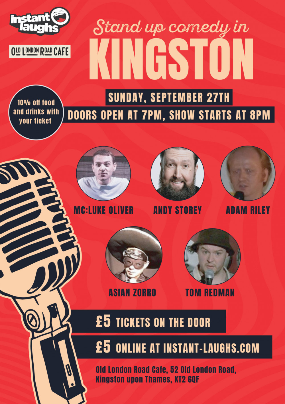 Instant Laughs Comedy Evening