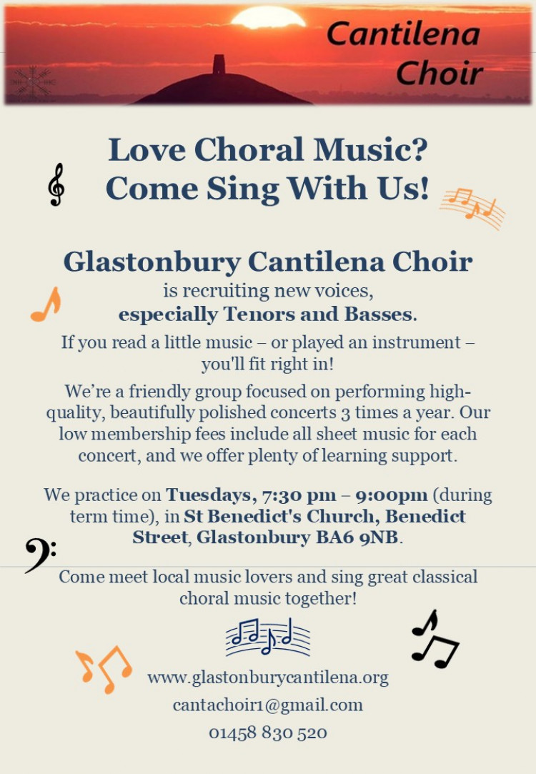 Love to sing choral music! Join our Choir!