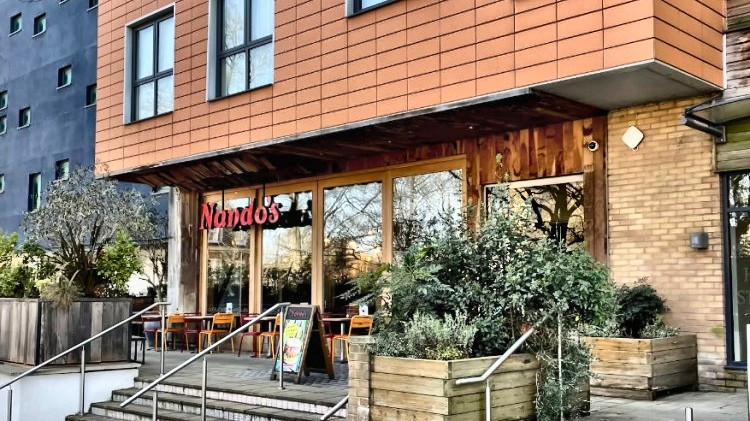 The Teddington Nandos is located in 2 Station Road (Credit: Nub News)