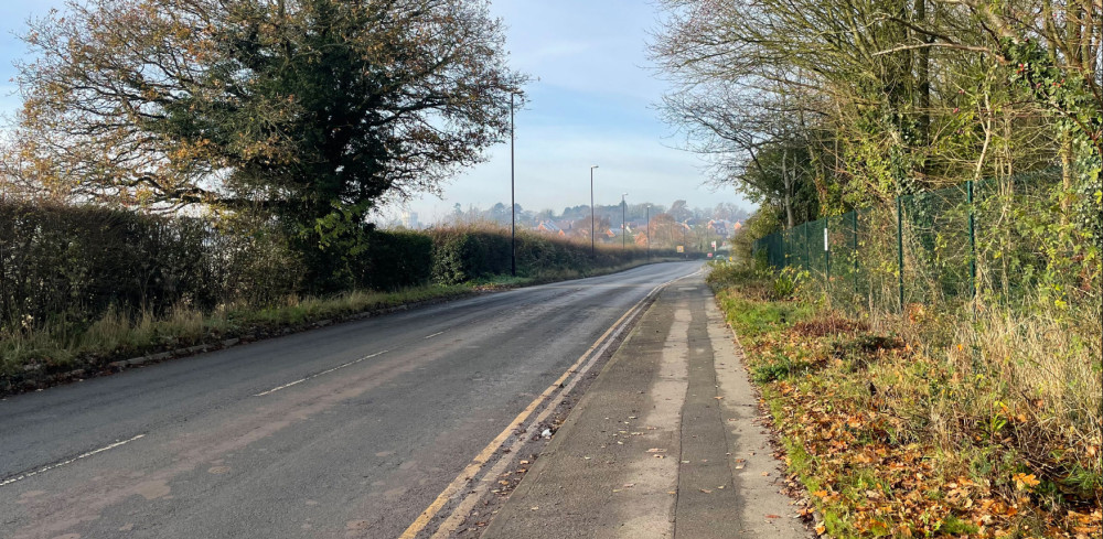 Plans for 140 homes on Westwood Heath Road have now been approved (image via planning application)