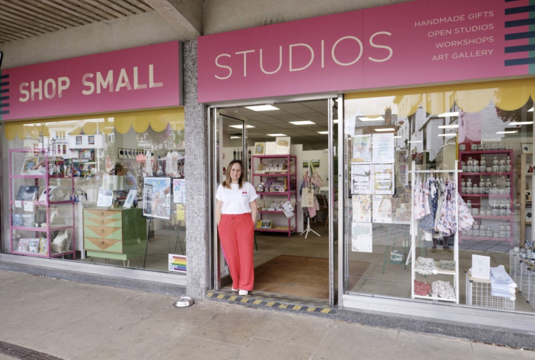 Shop Small Studios has opened at 16/17 Market Place, next to Etcetera and forming part of the Churchgate Shopping Centre.