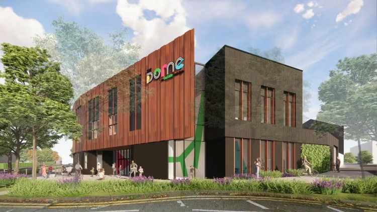 The Dome Youth Zone has officially received the keys to its new £14 million facility on Oak Street, set to open in November 2026 (Photo: Supplied).
