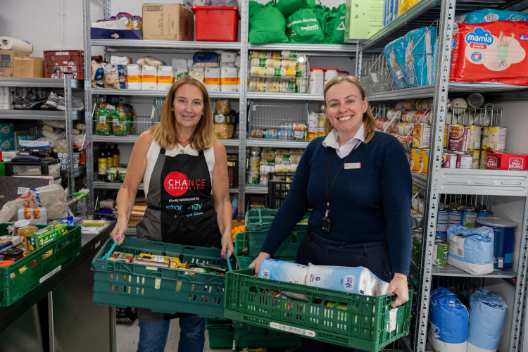 Taylor Wimpey North West has donated £400 worth of food and essential items to Chance Changing Lives, Coronation Crescent (Photo: Supplied).