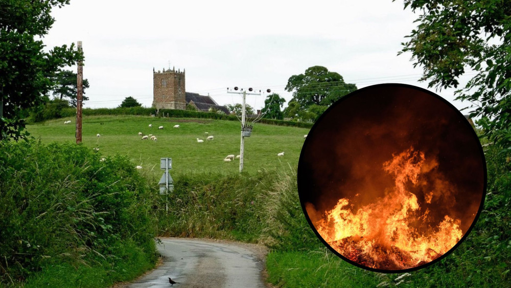 People should avoid the area (image via Roger D Kidd on Geograph/ Marco Allasio on Pexels)