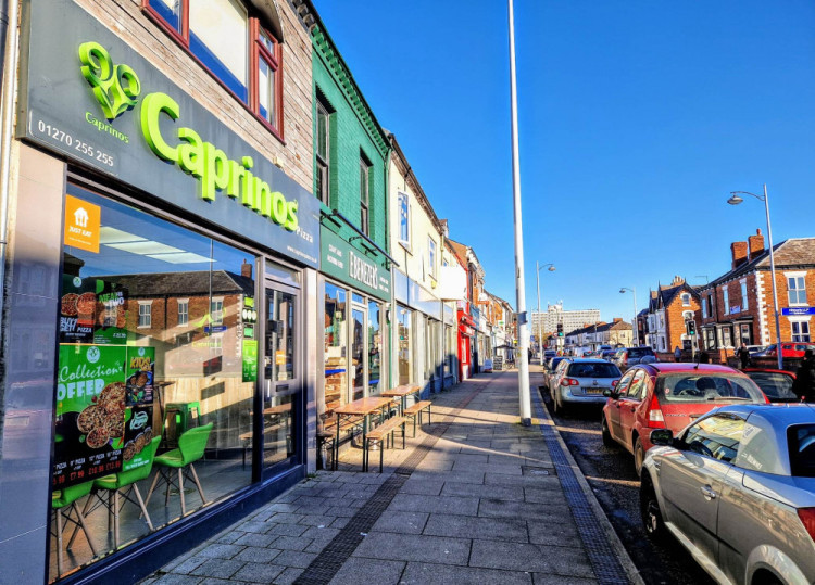 Caprinos Pizza Crewe