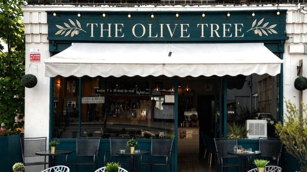 The Olive Tree is located at 162 Hook Road, Surbiton (Credit: The Olive Tree)