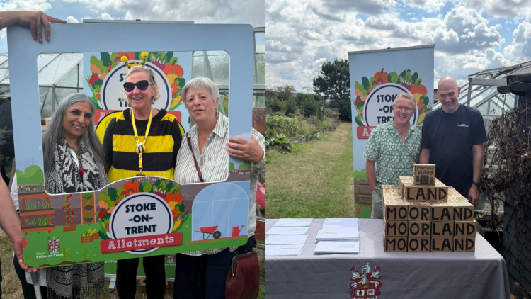Winners were gifted an allotment mug designed by Moorland Pottery (image via Stoke-on-Trent City Council)