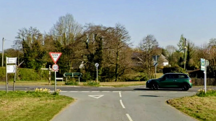 On 26 August, emergency services were alerted to an incident on the A534 Wrexham Road, at its junction with Brindley Lea Lane (Photo: Google).