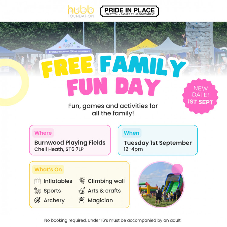 FREE Chell Heath and Fegg Hayes Family Fun Day 