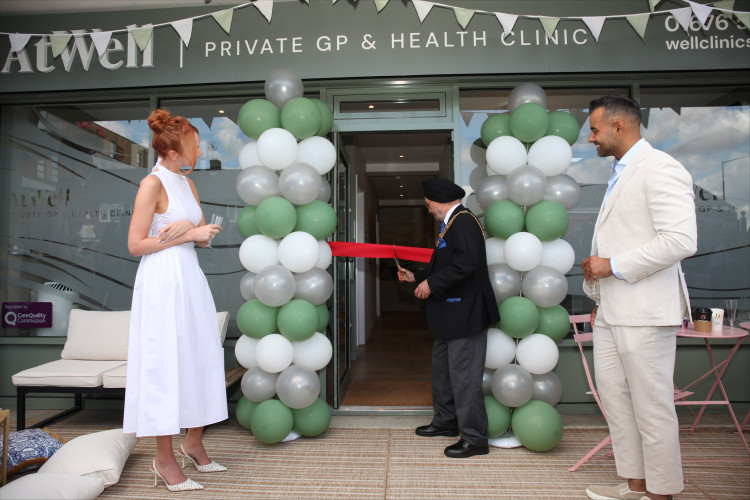AtWell Private GP and Health welcomed members of the community to its new premises, with the ribbon formally cut by the Mayor of Solihull during a launch event attended by local families, healthcare professionals and community representatives (Image supplied)
