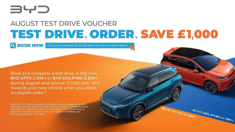 Discover BYD with Swansway Motor Group (image via Swansway)
