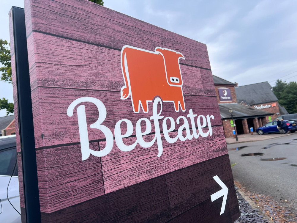 The Springwood Park Beefeater restaurant in Macclesfield will close for good next month (Credit: Nub News)