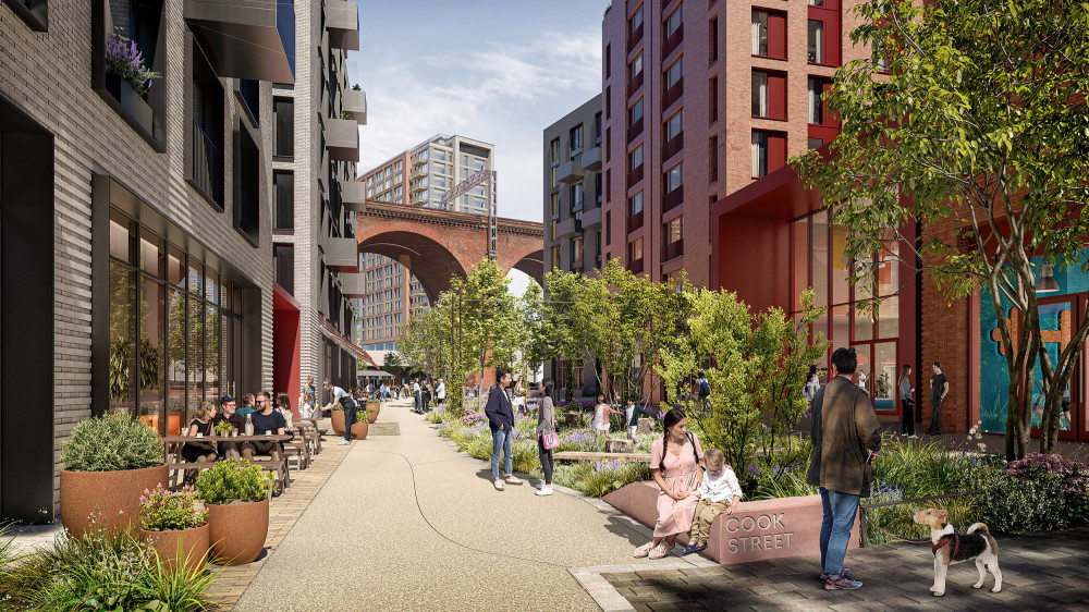 Stagecoach is being accused of holding up major plans to revive Stockport town centre, amid claims the bus company asking for too much money (Image - Stockport Council)