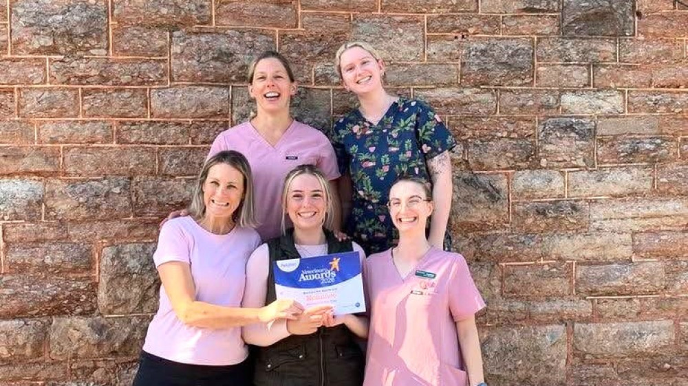  Nurture, which has practices in Wells and Weston-super-Mare, has received six nominations in the 2026 Petplan Veterinary Awards. (supplied) 