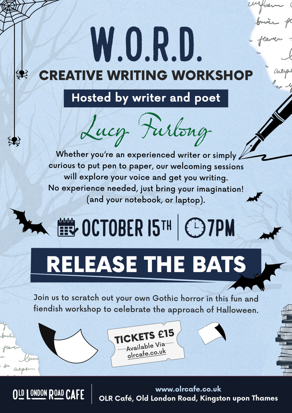 Creative Writing Workshop – Release The Bats