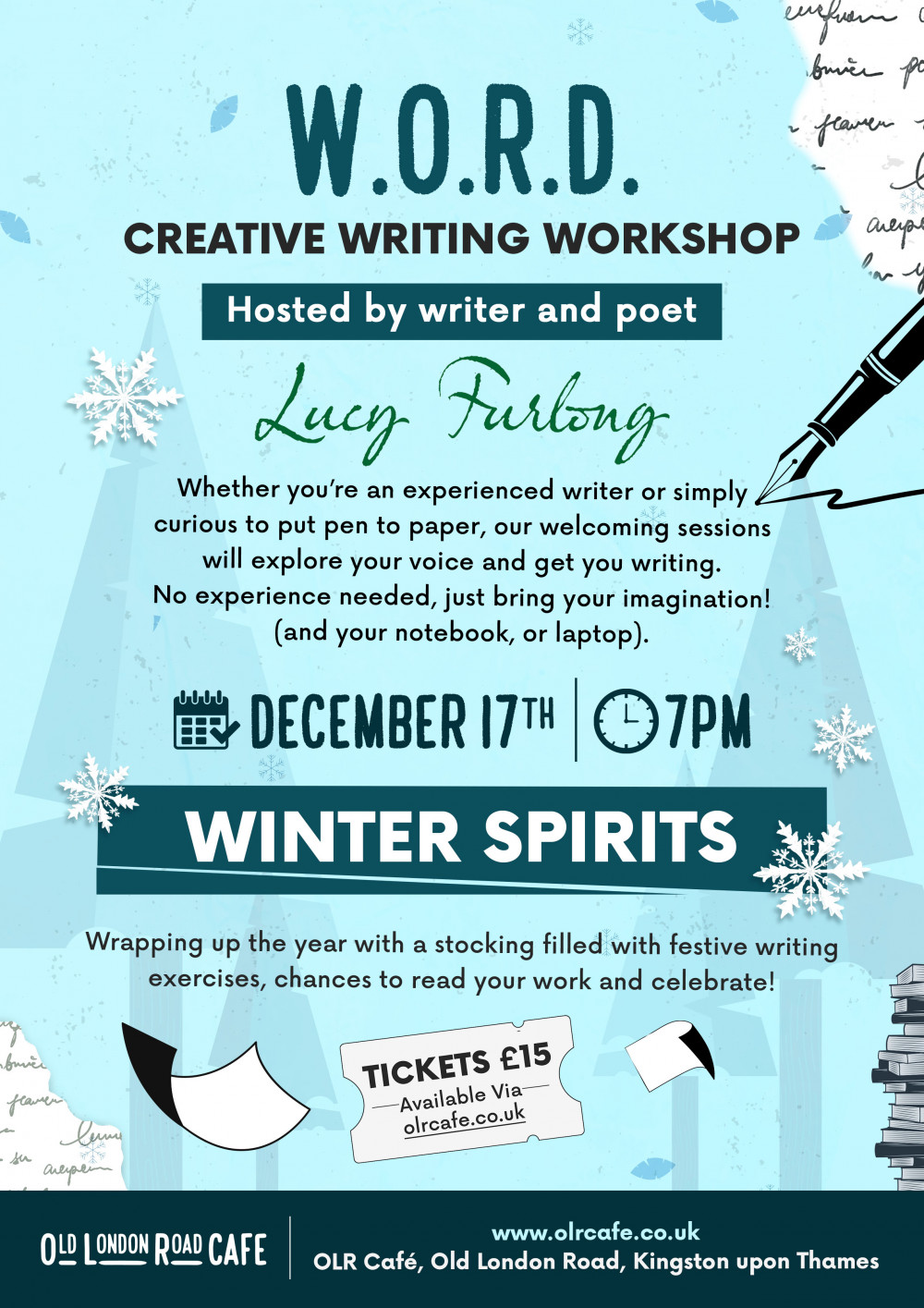 Creative Writing Workshop – Winter Spirits