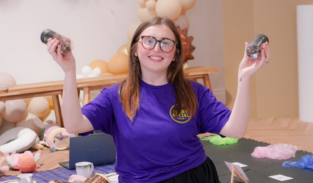Michaela Theed is preparing to bring The Baby Social Club to Macclesfield (Credit: Supplied)