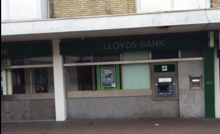 The former Lloyds bank branch in Corringham