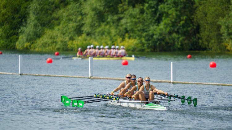 Kew House School's Rosa H, Roxie A, Lara A and Lucy P (credit: Team photos overleaf, courtesy of Mario and All Mark One).