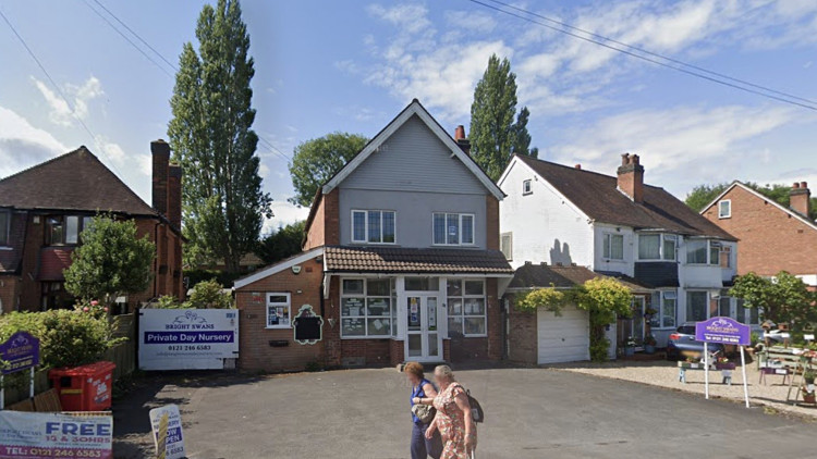 The facility would be registered with Ofsted and staffed by up to two carers at a time (Image via Google Maps)