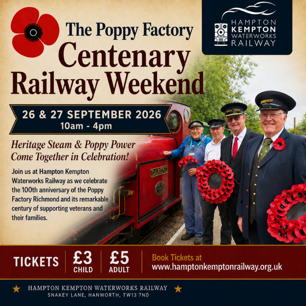 Heritage Steam & Poppy Power Come Together!