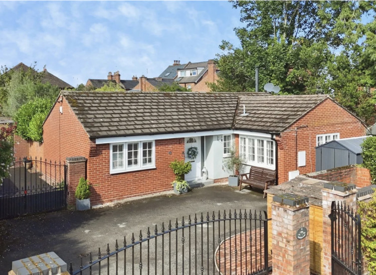 This week we have looked at ' a three-bedroom extended detached bungalow on Gulistan Road in Leamington' , currently available for £625,000.