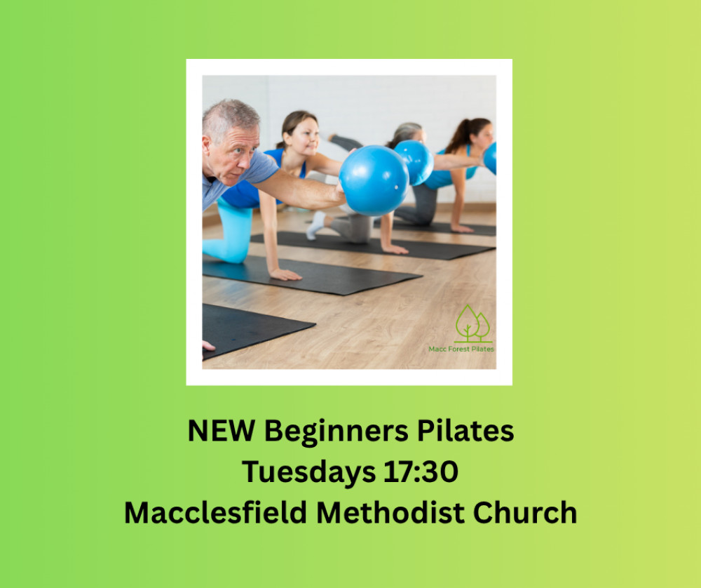 Beginners Pilates class